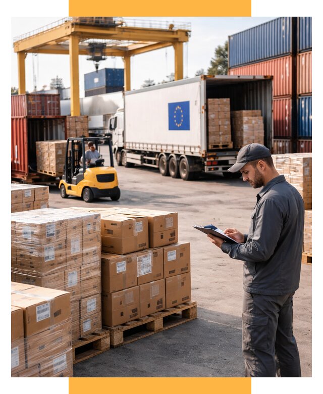 Доставка грузов из Европы от 12505 р., логистика СетСервис-Скп