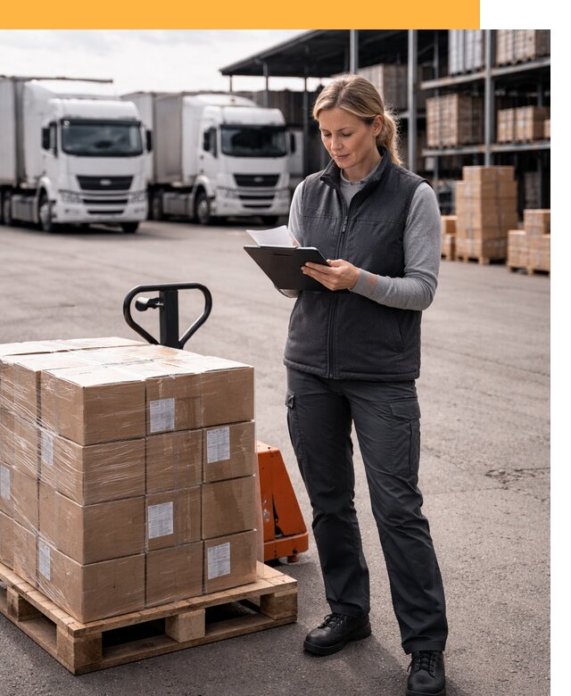 Доставка грузов из Европы к дверям клиента от 12505 руб