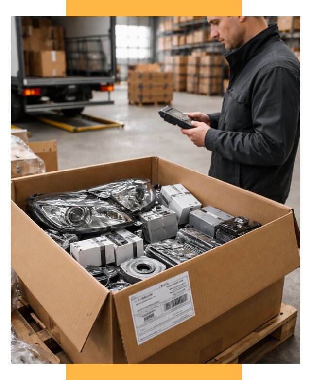 Доставка автозапчастей из Европы под ключ от 13026 р. | СетСервис-Скп