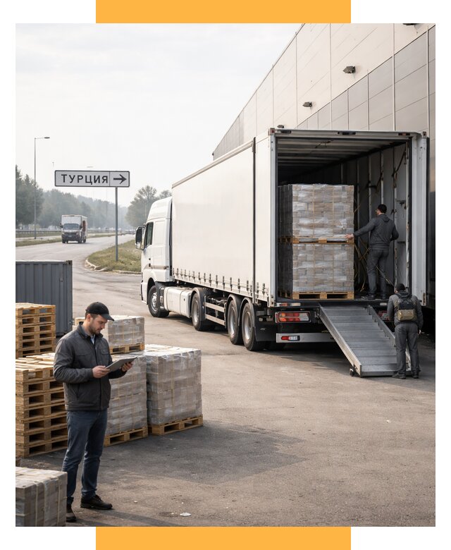 Автоперевозки и доставка фурой из Турции от 125052 р. | СетСервис-Скп