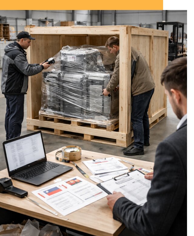 Доставка промышленного оборудования из США от 67737 руб