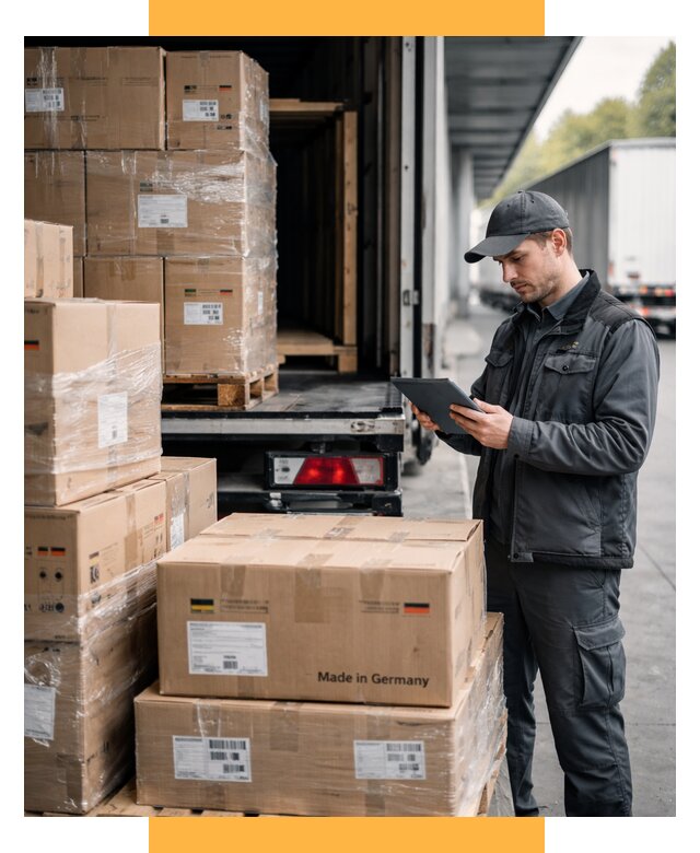 Доставка грузов из Германии от 46895 р. быстро - СетСервис-Скп