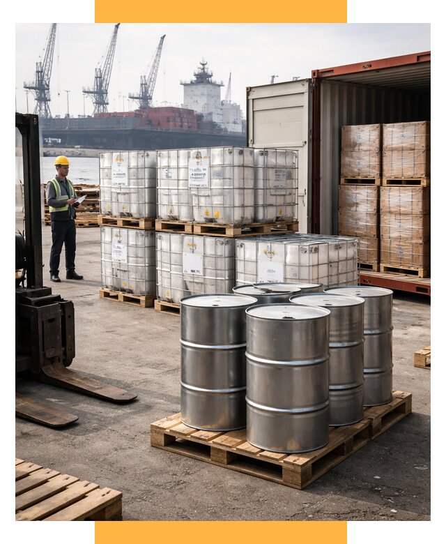 Доставка химического сырья из Индии от 260525 р. | СетСервис-Скп