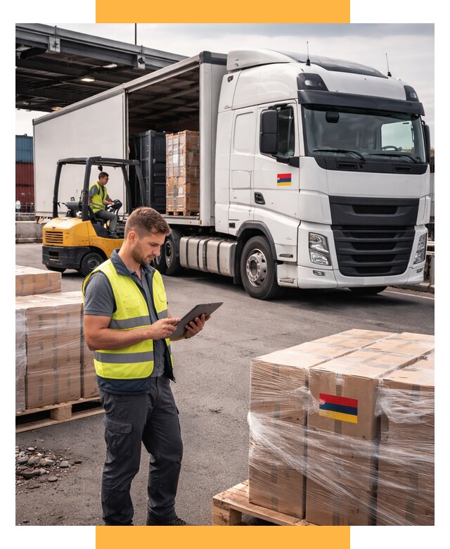 Автоперевозки из Армении от 99000 р. — услуги СетСервис-Скп