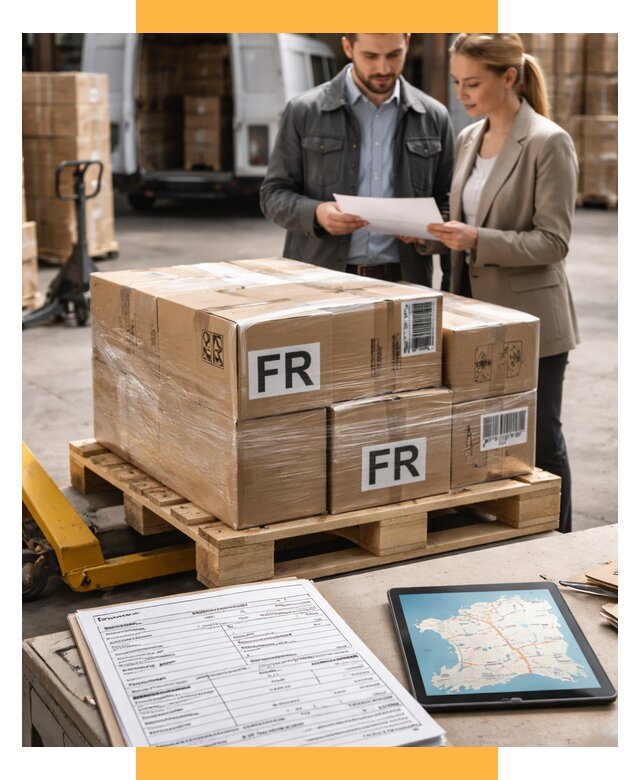 Доставка грузов в Францию от 26053 р., логистика СетСервис-Скп