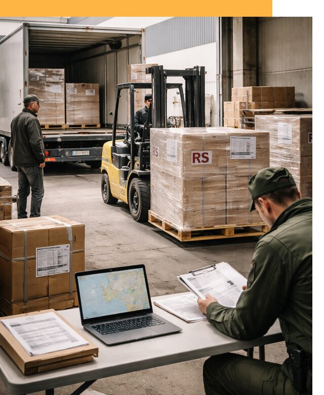 Доставка грузов в Сербию от 46895 руб, международные перевозки