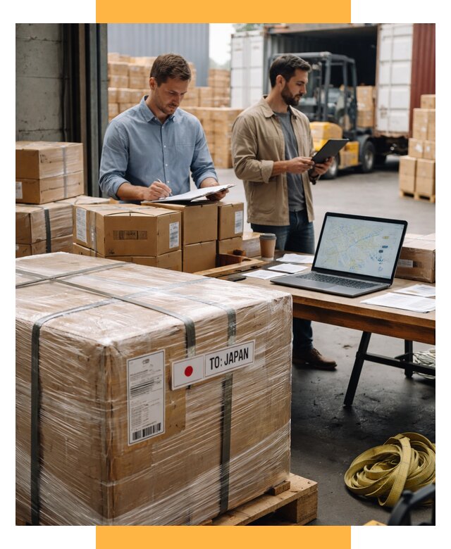 Доставка грузов в Японию от 26053 р., логистика СетСервис-Скп