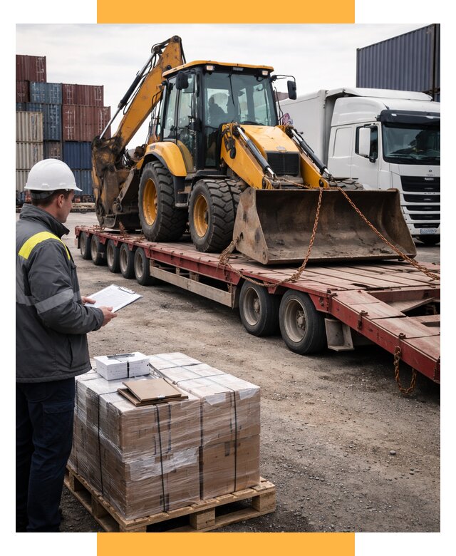 Международная перевозка спецтехники от 46895 р., СетСервис-Скп