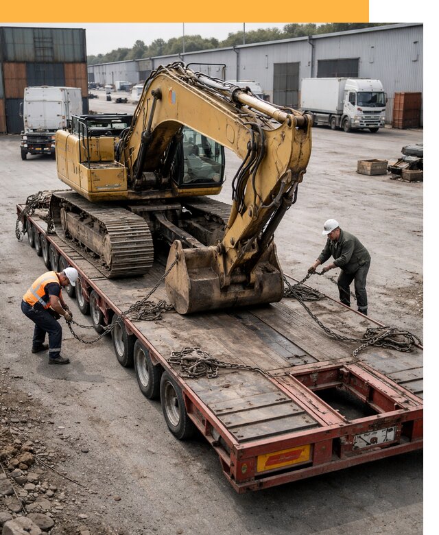 Перевозка спецтехники по России и миру от 46895 руб