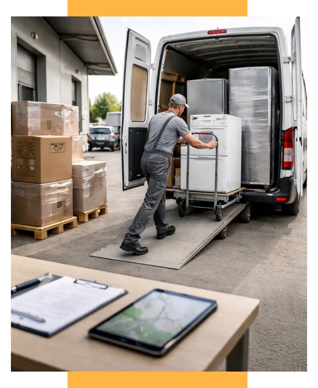 Перевозка бытовой техники от 6774 р. - логистика СетСервис-Скп