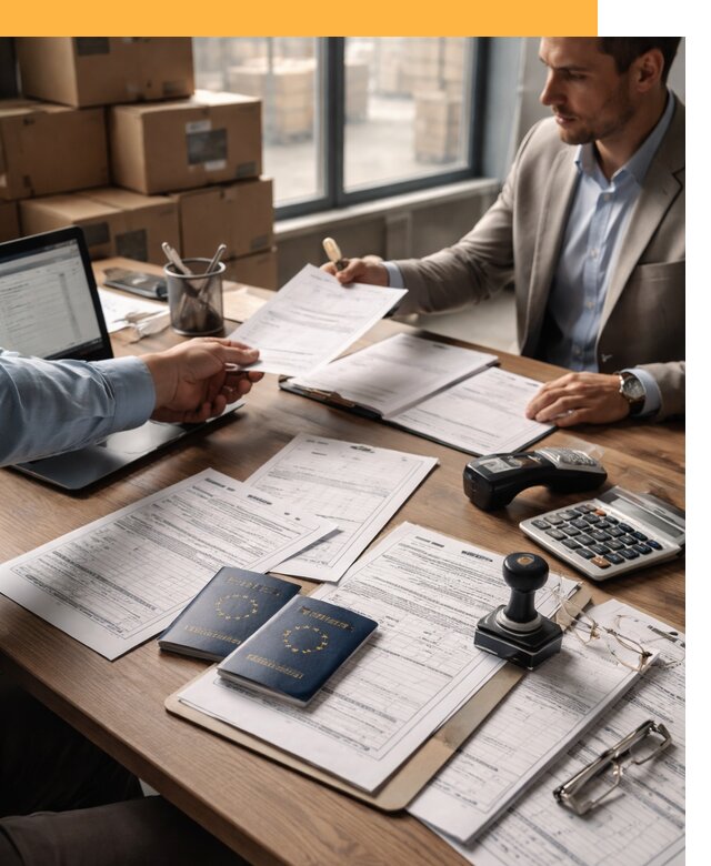 Таможенное оформление грузов из Европы от 8858 руб