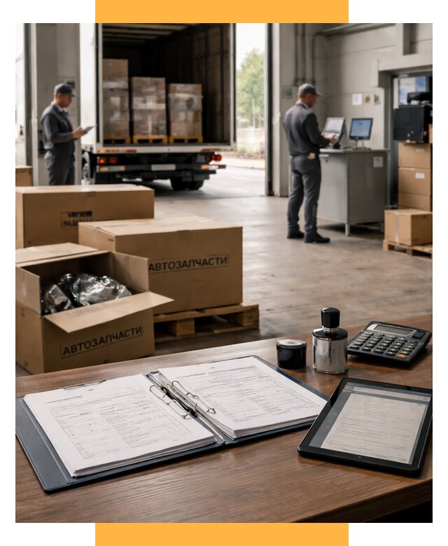 Таможенное оформление автозапчастей под ключ от 8858 р., СетСервис-Скп