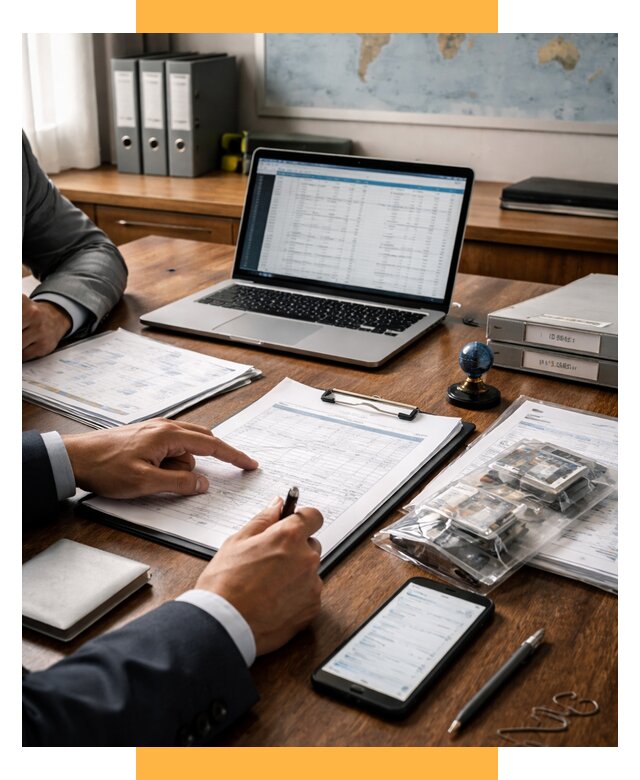 Проверка поставщика за рубежом от 8858 р. | СетСервис-Скп аудит